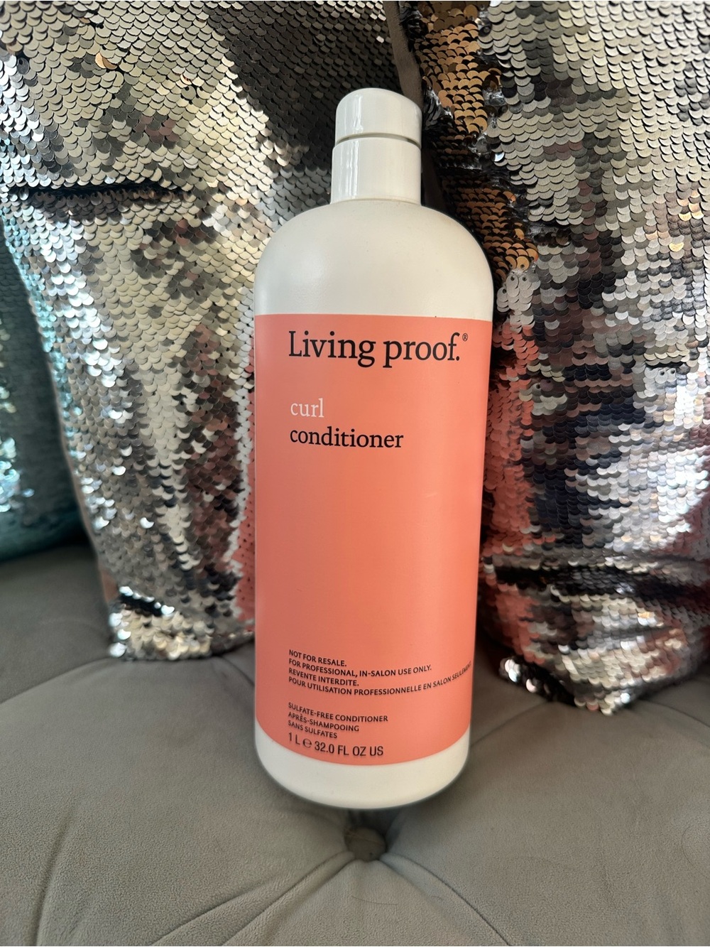 Living Proof Curl Conditioner with pump